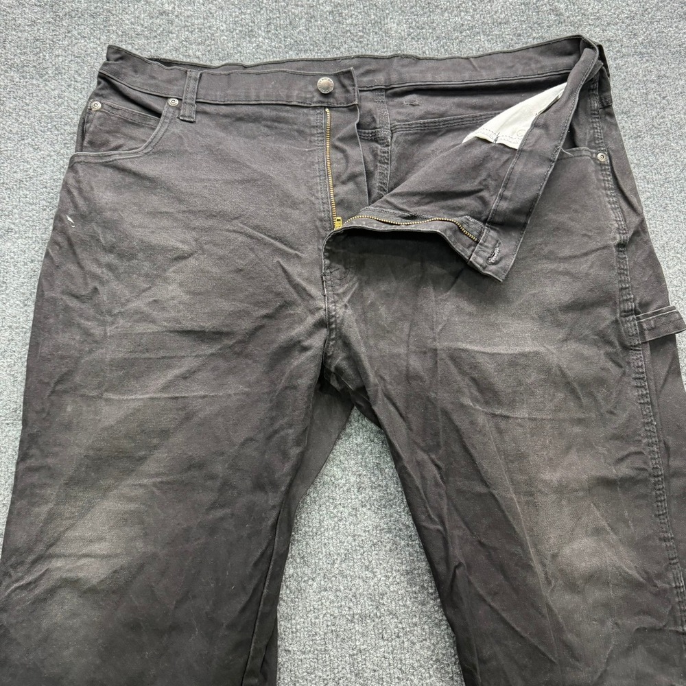 Dickies Work Pants Men's Size 38x30 Black Carpenter Utility Straight Fit Durable